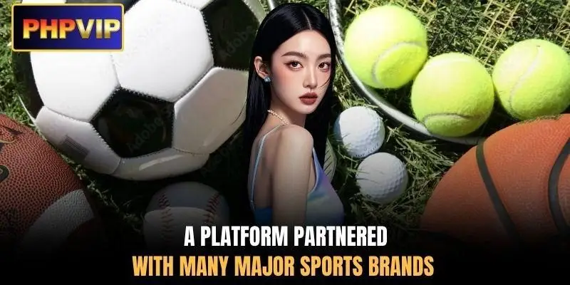 A platform partnered with many major sports brands