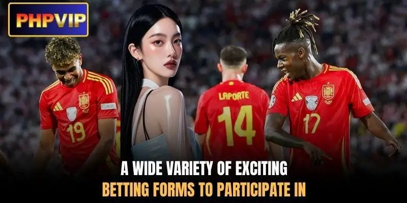 A wide variety of exciting betting forms to participate in A wide variety of exciting betting forms to participate in