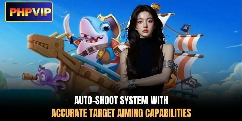 Auto-shoot system with accurate target aiming capabilities Auto-shoot system with accurate target aiming capabilities