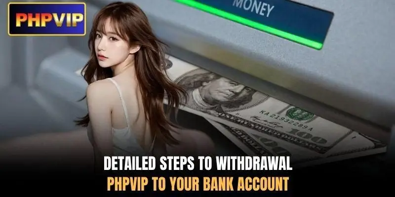 Detailed steps to withdrawal PHPVIP to your bank account Detailed steps to withdrawal PHPVIP to your bank account