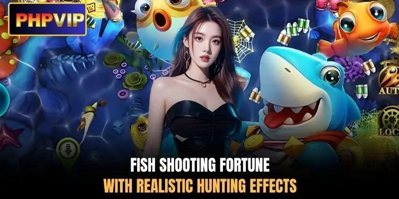 Fish Shooting Fortune with realistic hunting effects