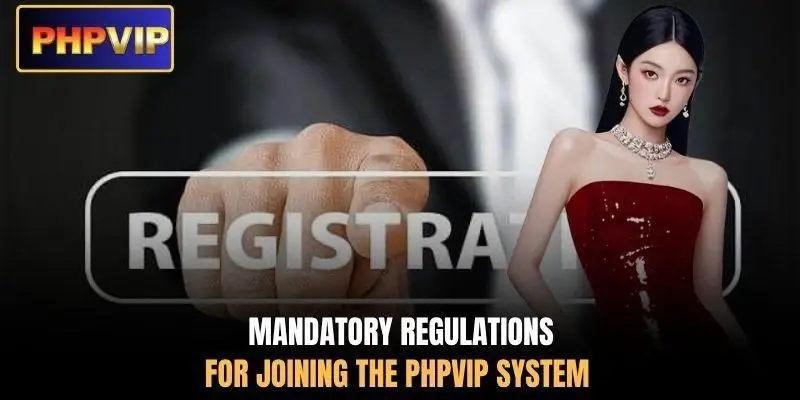 Mandatory regulations for joining the PHPVIP system