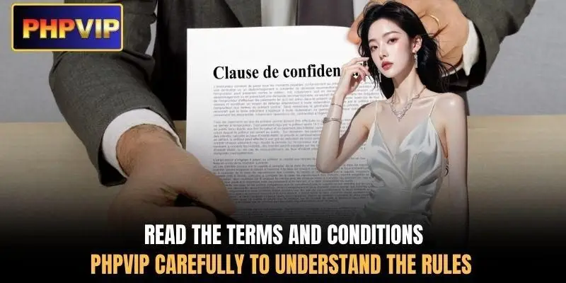 Read the terms and conditions PHPVIP carefully to understand the rules