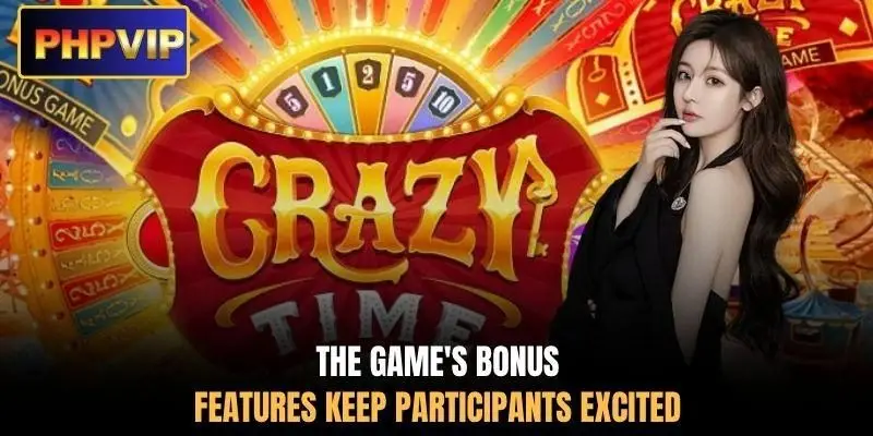 The game's bonus features keep participants excited The game's bonus features keep participants excited