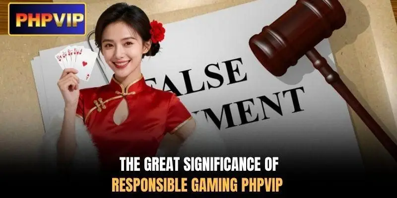 The great significance of responsible gaming PHPVIP The great significance of responsible gaming PHPVIP